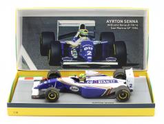 Ayrton Senna Williams FW16 #2 San Marino GP Formule 1 1994 1:18 Minichamps