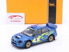 Subaru Impreza S7 WRC #6 Rallye イギリス 2001 Solberg, Mills 1:24 Ixo