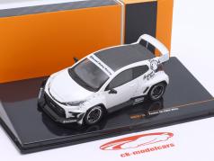 Toyota GR Yaris Pandem Année de construction 2022 blanc 1:43 Ixo