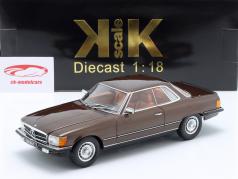 Mercedes-Benz 500 SLC (C107) Año de construcción 1981 marrón metálico 1:18 KK-Scale