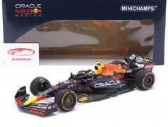 S. Perez Red Bull Racing RB18 #11 победитель Монако GP Формула 1 2022 1:18 Minichamps