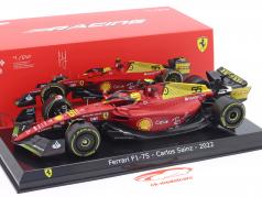 Carlos Sainz Jr. Ferrari F1-75 #55 4º Itália GP Fórmula 1 2022 1:24 Bburago