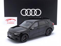 Audi Q8 e-tron 建設年 2023 神話黒 1:18 Norev