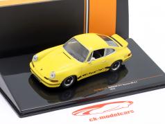 Porsche 911 Carrera RS 2.7 建設年 1973 黄色 1:43 Ixo