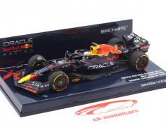 M. Verstappen Red Bull RB18 #1 ganhador Canadá GP Fórmula 1 Campeão mundial 2022 1:43 Minichamps
