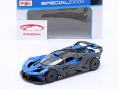 Bugatti Bolide W16.4 Bouwjaar 2020 blauw / carbon 1:24 Maisto