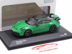 Porsche 911 (992) GT3 Byggeår 2022 python grøn 1:43 Solido