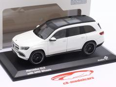 Mercedes-Benz GLS (X167) 白 と AMGリム 1:43 Solido