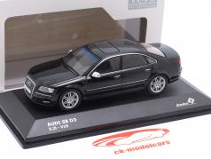 Audi S8 (D3) 建設年 2010 黒 1:43 Solido