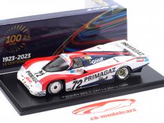 Porsche 962C #72 24h LeMans 1989 Lässig, Belmondo, Yver 1:43 Spark