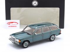 Mercedes-Benz 200 T-Modell (S123) 建設年 1985 ガソリン 緑 1:18 Norev