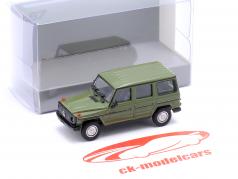 Mercedes-Benz G230 (W460) LWB Anno di costruzione 1980 verde 1:87 Minichamps