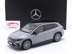 Mercedes-Benz EQS SUV (X296) Anno di costruzione 2022 grigio alpino 1:18 NZG