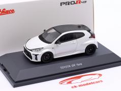 Toyota GR Yaris Année de construction 2020 blanc 1:43 Schuco