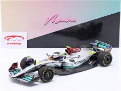 Lewis Hamilton Mercedes-AMG F1 W13 #44 6th Miami GP Formel 1 2022 1:18 Minichamps