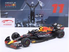 S. Perez Red Bull Racing RB18 #11 winner Monaco GP Formula 1 2022 1:18 Minichamps
