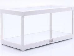 vitrine única branco com Iluminação LED para escala 1:18 Triple9