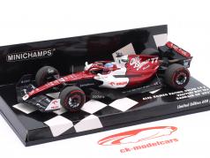 Valtteri Bottas Alfa Romeo C42 #77 6th Bahrain GP Formel 1 2022 1:43 Minichamps