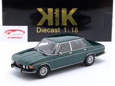 BMW 3.0 S (E3) 2 Serie Anno di costruzione 1971 verde scuro metallico 1:18 KK-Scale