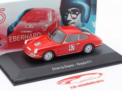 Porsche 911 Eberhard Mahle #47 красный 1:43 Spark