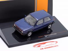 Volkswagen VW Golf 2 GTI 建设年份 1984 蓝色的 金属的 1:43 Ixo