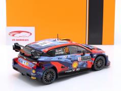 Hyundai i20 N Rally1 #11 6e Rallye Monte Carlo 2022 Neuville, Wydaeghe 1:18 Ixo