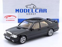 Mercedes-Benz W124 Tuning Année de construction 1986 noir métallique 1:18 Model Car Group
