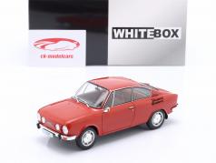Skoda 110R Coupe Bouwjaar 1970 rood 1:24 WhiteBox