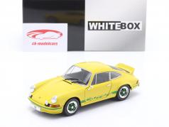 Porsche 911 Carrera 2.7 RS Byggeår 1972 gul / grøn 1:24 WhiteBox
