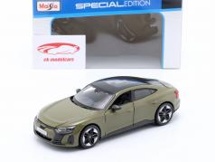 Audi RS e-tron GT 建設年 2022 戦術 緑 1:24 Maisto