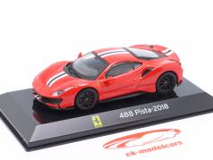 Ferrari 488 Pista year 2018 red 1:43 Altaya