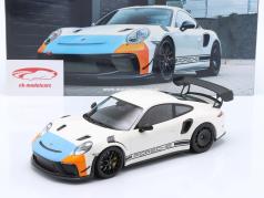 Porsche 911 (991.2) GT3 RS MR Manthey Racing weiß 1:18 Minichamps