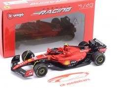 Carlos Sainz Jr. Ferrari SF-23 #55 fórmula 1 2023 1:43 Bburago