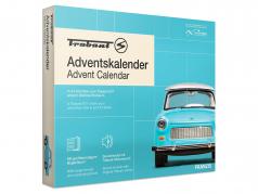 Trabant Advent kalender: Trabant 601 blauw 1:43 Franzis