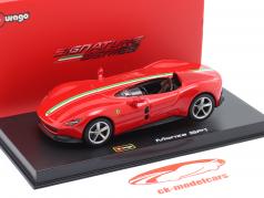 Ferrari Monza SP1 建设年份 2019 红色的 1:43 Bburago Signature