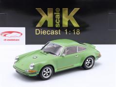 Singer Coupe Porsche 911 Modificação verde 1:18 KK-Scale