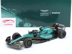 S. Vettel Aston Martin AMR22 #5 Last Race Abu Dhabi GP формула 1 2022 1:18 Minichamps