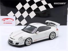 Porsche 911 (997) GT3 RS 4.0 Año de construcción 2011 blanco 1:18 Minichamps