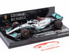 G. Russell Mercedes-AMG F1 W13 #63 4e Bahrein GP formule 1 2022 1:43 Minichamps