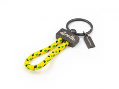 Manthey Grello Schlüsselanhänger Loop gelb / grün