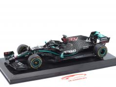 L. Hamilton Mercedes-AMG F1 W11 #44 西班牙语 GP 公式 1 世界冠军 2020 1:24 Premium Collectibles