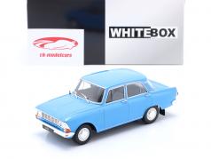 Moskwitsch 412 Año de construcción 1970 Azul claro 1:24 WhiteBox