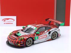 Porsche 911 GT3 R #9 勝者 GTD 12h Sebring 2021 Pfaff Motorsports 1:18 Ixo