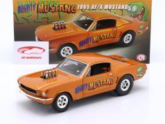 Ford Mustang A / FX "Rat Fink Mighyt Mustang" Bouwjaar 1965 oranje 1:18 GMP