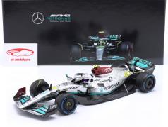 L. Hamilton Mercedes-AMG F1 W13 #44 8th Monaco GP formula 1 2022 1:18 Minichamps