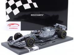 Zhou Guanyu Alfa Romeo C42 Fórmula 1 teste Barcelona 2022 1:18 Minichamps