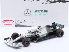 L. Hamilton Mercedes-AMG F1 W10 #44 Alemán GP fórmula 1 Campeón mundial 2019 1:18 Minichamps