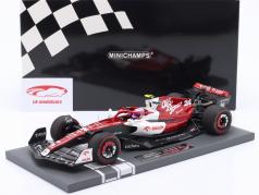 Zhou Guanyu Alfa Romeo C42 #24 10° Bahrein GP formula 1 2022 1:18 Minichamps