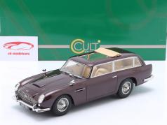 Aston Martin DB5 Shooting Brake Harold Radford 1964 暗赤色 メタリックな 1:18 Cult Scale