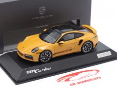 Porsche 911 (992) Turbo Bahamas giallo 1:43 Spark